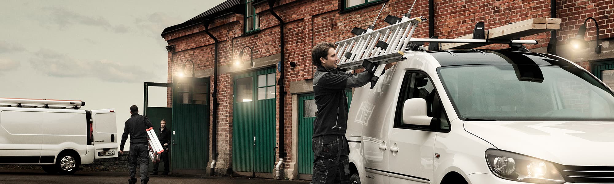 Track Mount Van Ladder Racks