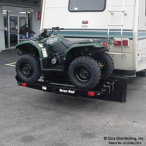 VersaHaul ATV carrier on back of RV