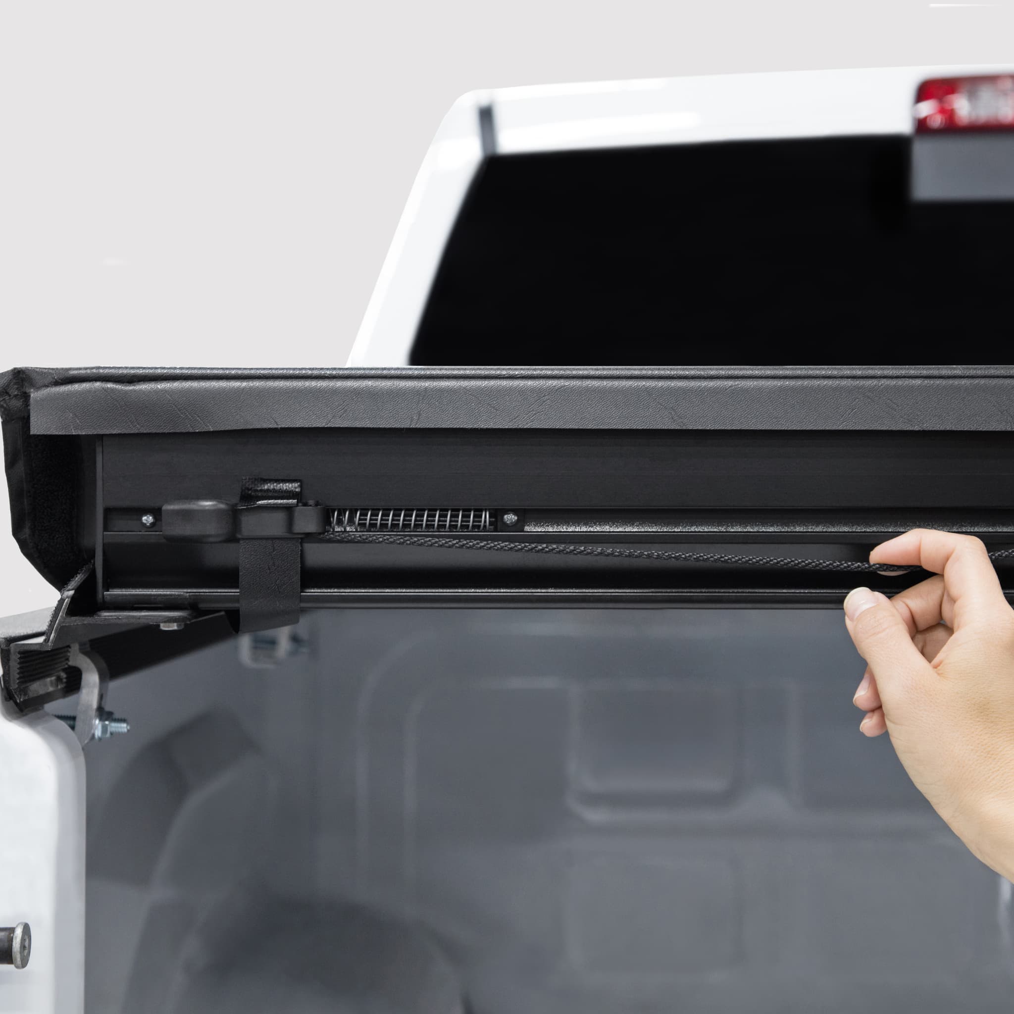 ACCESS Roll-Up Tonneau Cover Latching Mechanism