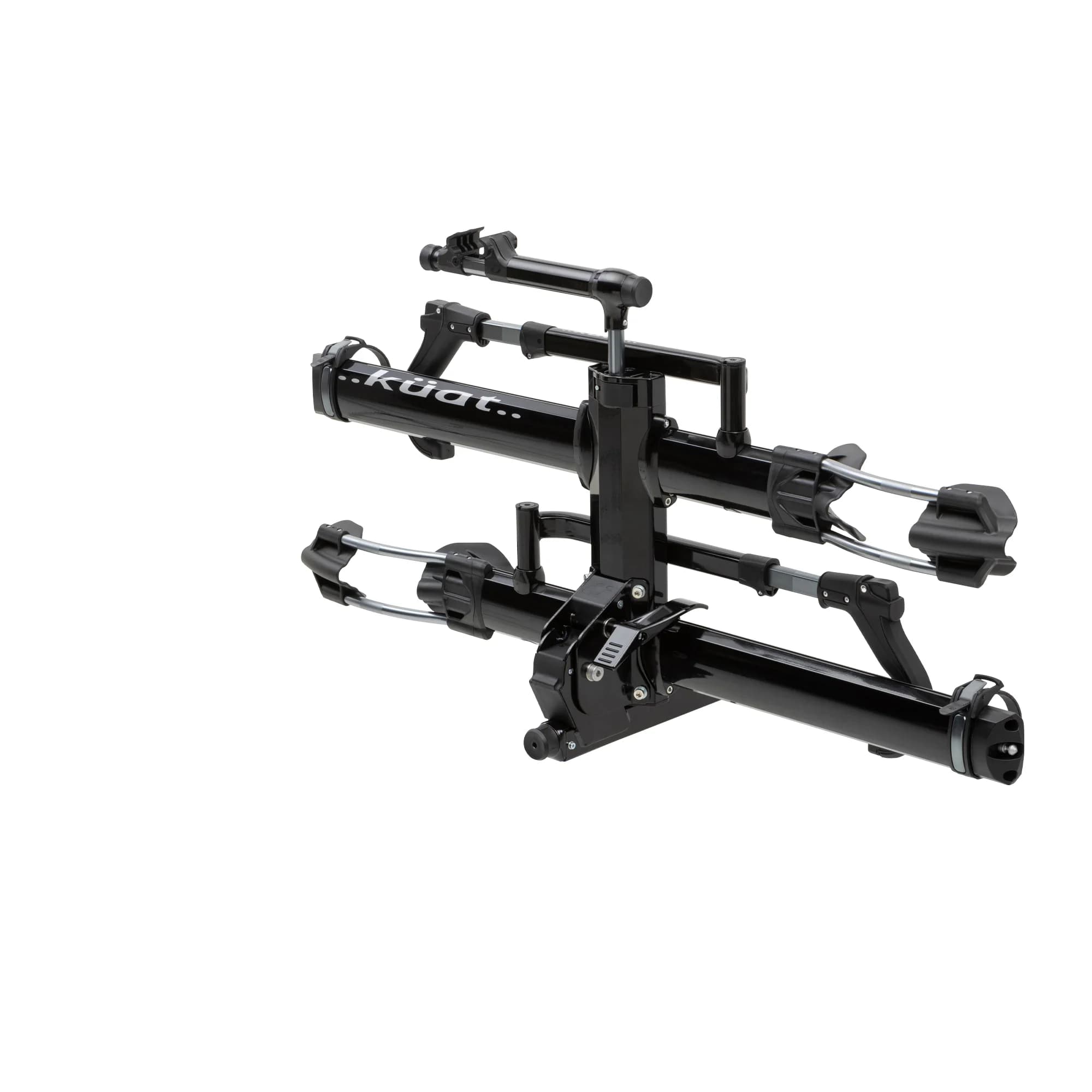 Kuat NV 2.0 Platfom Hitch Mounted Bike Rack Black Front Side View