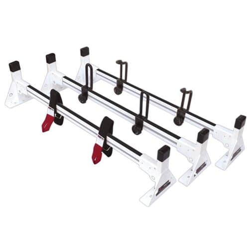 Vantech Ram ProMaster 2013+ - 3 Bar Aluminum Ladder Rack H1353 4