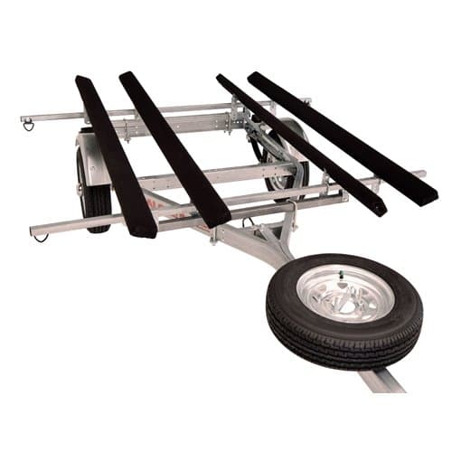 Malone MicroSport LowBed Kayak Trailer, 2 Bunk Set Package 5