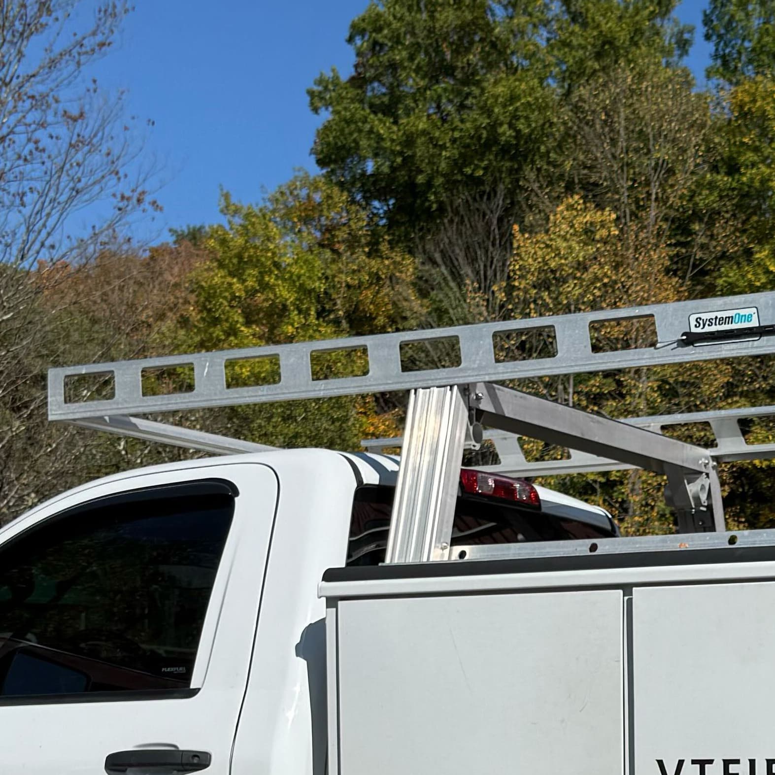 System One ITS Service Body Contractor Rig Cantilever Extension